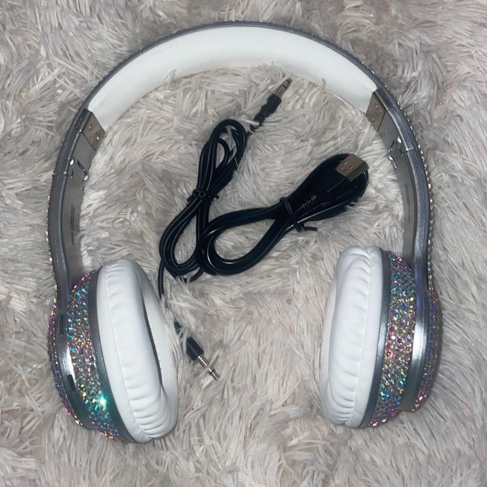 Blinged out headphones